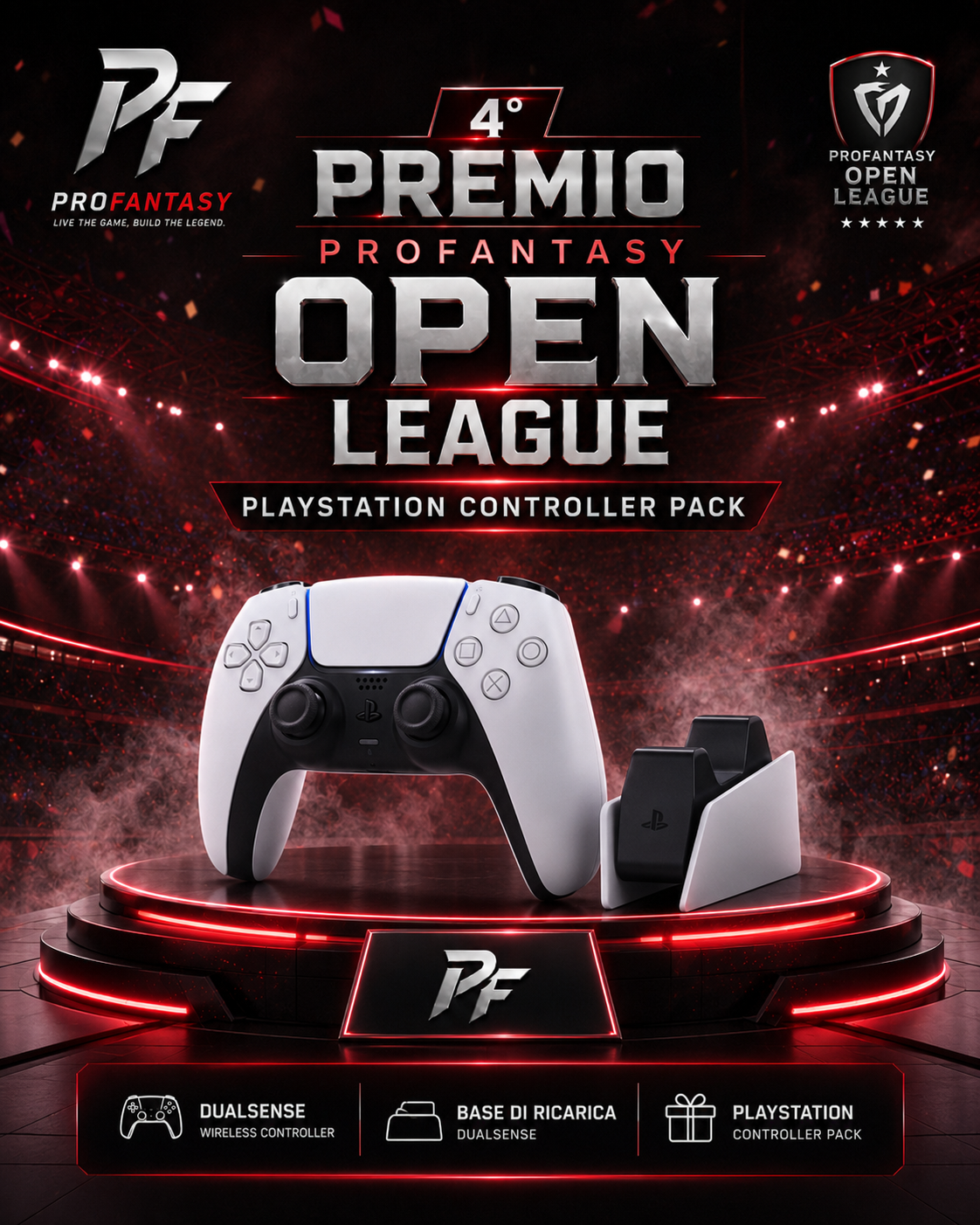 PlayStation Controller Pack, quarto premio Open